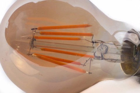 Girlanda świetlna LED 10m z żarówkami LED filament 10szt 6W A60 E27 2300K - zestaw Girlanda świetlna LED 10m z żarówkami LED filament 10szt 6W A60 E27 2300K - zestaw
