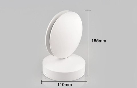 Lampa elewacyjna natynkowa kinkiet biała 9W 900lm Red IP65