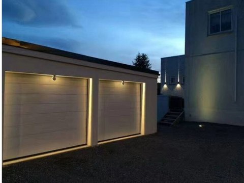 Lampa elewacyjna natynkowa kinkiet biała 9W 900lm Red IP65