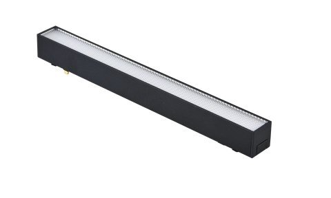 Lampa magnetyczna LED 10W 6000K szynowa liniowa czarna 48V