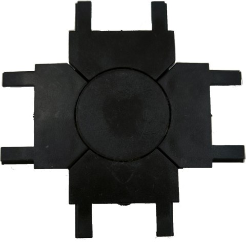 Łącznik krzyżowy do szynoprzewodu magnetycznego 1F natynkowego Ultra Slim Łącznik krzyżowy do szynoprzewodu magnetycznego 1F natynkowego Ultra Slim