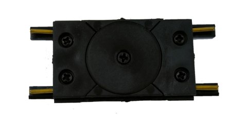 Łącznik prosty do szynoprzewodu magnetycznego 1F natynkowego Ultra Slim czarny Łącznik prosty do szynoprzewodu magnetycznego 1F natynkowego Ultra Slim czarny
