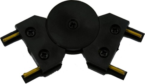 Łącznik regulowany do szynoprzewodu magnetycznego 1F natynkowego Ultra Slim czarny Łącznik regulowany do szynoprzewodu magnetycznego 1F natynkowego Ultra Slim czarny
