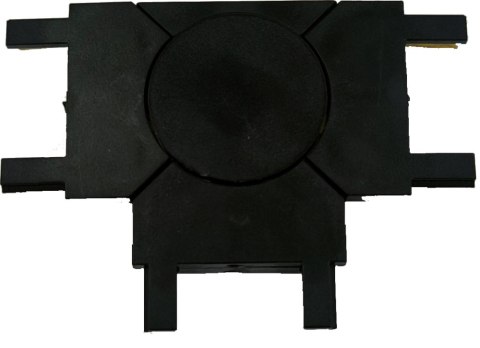 Łącznik typu T do szynoprzewodu magnetycznego 1F natynkowego Ultra Slim czarny Łącznik typu T do szynoprzewodu magnetycznego 1F natynkowego Ultra Slim czarny