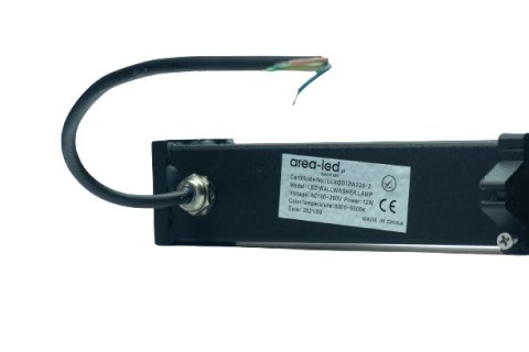 Lampa Wall washer naświetlacz liniowy 12W 1200lm° IP65 kąt świecenia 30° RGB