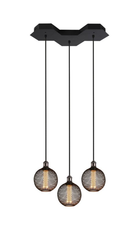 Lampa sufitowa LED wisząca czarna nowoczesna ciepła barwa 12W Lampa sufitowa LED wisząca czarna nowoczesna ciepła barwa 12W