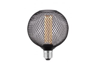 Lampa sufitowa LED wisząca czarna nowoczesna ciepła barwa 12W