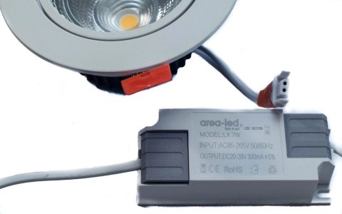 Oczko oprawa sufitowa Downlight COB 12W 4000K 1200lm 230V