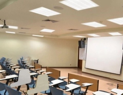 Panel podtynkowy kwadratowy na sufit plafon 60x60 LED 40W 6000K 4000lm kąt świecenia 180° bez zasilacza