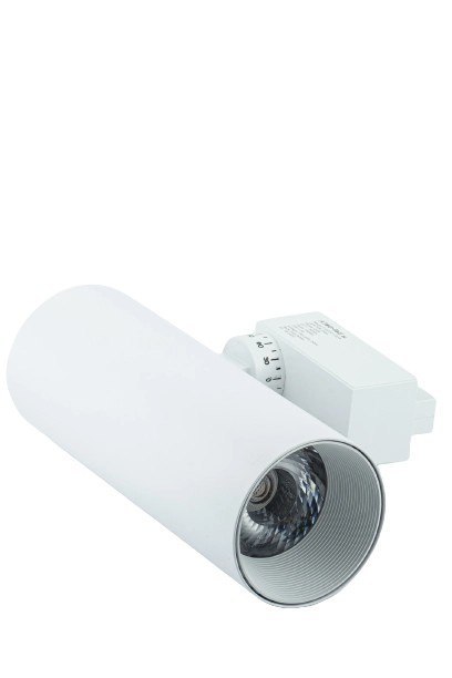Reflektor LED lampa szynowa biała 20W 1 fazowa 4000K 1800lm kąt świecenia 30°