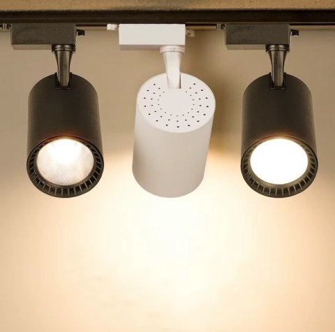 Reflektor LED szynowy lampa szynowa 30W 1 fazowa 3000K biała