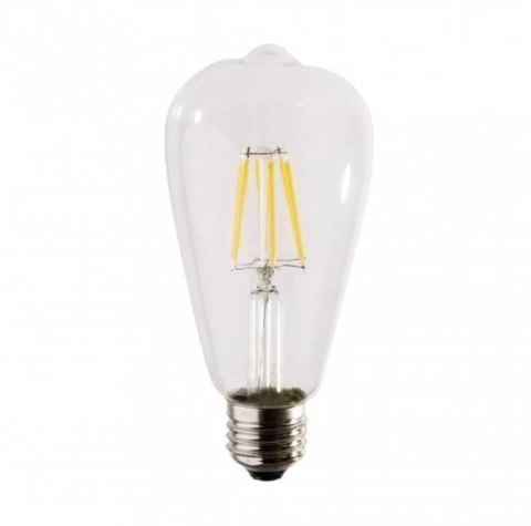 Zestaw girlanda ogrodowa żarówkowa 15m 15pkt + 15 szt żarówka vintage Edison LED 4W ST64 E27 4000K Zestaw girlanda ogrodowa żarówkowa 15m 15pkt + 15 szt żarówka vintage Edison LED 4W ST64 E27 4000K