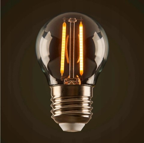 Zestaw girlanda ogrodowa żarówkowa 5m 5pkt+5szt żarówka Edison LED 2W G45 E27 2700K ciepła Zestaw girlanda ogrodowa żarówkowa 5m 5pkt+5szt żarówka Edison LED 2W G45 E27 2700K ciepła