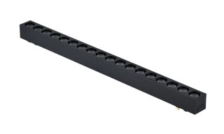 Lampa magnetyczna LED 18W 6000K szynowa liniowa czarna 48V