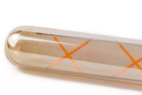 Żarówka vintage retro Edison Filament LED 6W T225 E27 2300K amber barwa ciepła