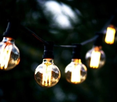 Żarówka vintage retro Edison Filament LED 8W A60 E27 6000K barwa zimna