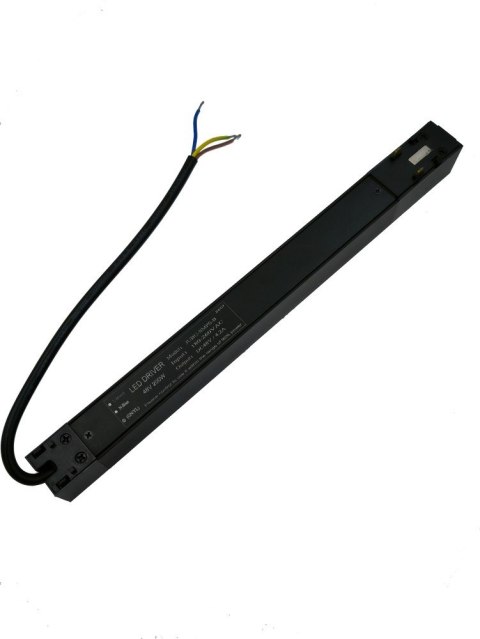 Zasilacz do szyny magnetycznej 1 fazowej wpinany czarny 200W 48V Zasilacz do szyny magnetycznej 1 fazowej wpinany czarny 200W 48V
