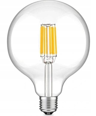 Żarówka vintage retro Edison Filament LED 8W G80 E27 4000K barwa neutralna